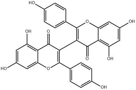 27090-20-6 4',4''',5,5'',7,7''-Hexahydroxy-3,3''-biflavone