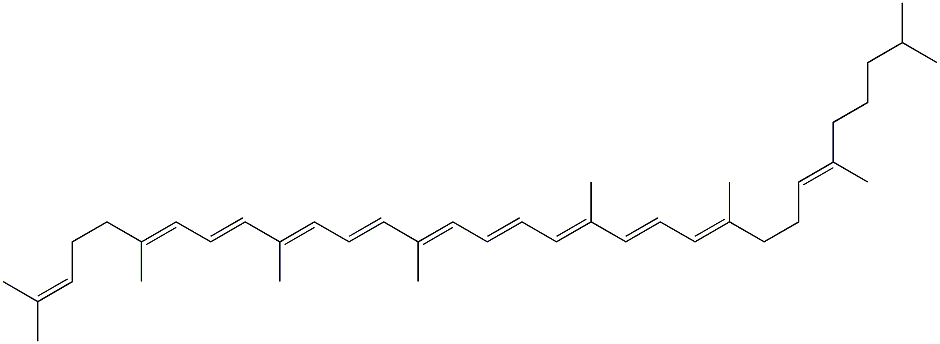 1,2,7,8-テトラヒドロ-ψ,ψ-カロテン 化学構造式