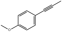 Benzene, 1-Methoxy-4-(1-propyn-1-yl)- Structure