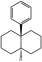 (8aβ)-4aα-Phenyldecahydronaphthalene Struktur