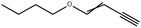 1-butoxybut-1-en-3-ine 化学構造式