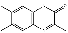 3,6,7-トリメチル-2(1H)-キノキサリノン 化学構造式