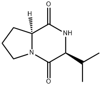 CYCLO(-PRO-VAL) Structure