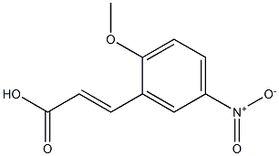 (E)-3-(2-methoxy-5-nitrophenyl)acrylic acid|