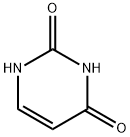 2,4-dihydroxypyrimidine 化学構造式