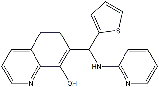 292057-76-2 7-[(2-吡啶基氨基)-2-噻吩基甲基]-8-喹啉醇