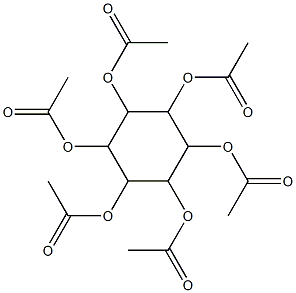 D-chiro-Inositol hexaacetate Struktur