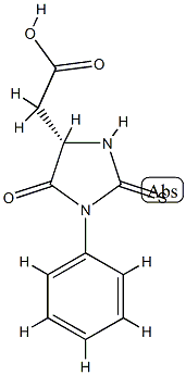PHENYLTHIOHYDANTOIN ASPARTIC ACID) Struktur