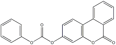 6-oxo-6H-benzo[c]chromen-3-yl phenyl carbonate 化学構造式