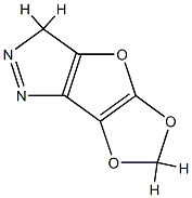 3H-[1,3]Dioxolo[4,5]furo[3,2-c]pyrazole Struktur