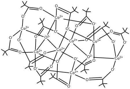 Tetrameric Co cluster Structure