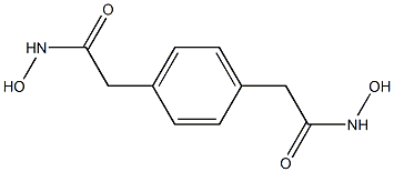 1,4-Benzenediacetamide,N1,N4-dihydroxy- Struktur