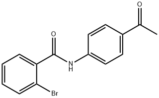 N-(4-acetylphenyl)-2-bromobenzamide Structure