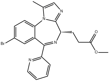 瑞马唑仑, 308242-62-8, 结构式