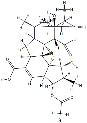 Hexacyclinic acid Struktur