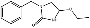 2-Imidazolidinone,4-ethoxy-1-(phenylmethyl)-(9CI) Struktur