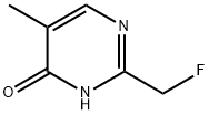 4-Pyrimidinol, 2-(fluoromethyl)-5-methyl- (6CI,8CI) Struktur