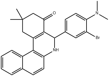 311795-38-7 5-[3-溴-4-(二甲胺基)苯基]-2,3,5,6-四氢-2,2-二甲基苯并[A]菲啶-4(1H)-酮