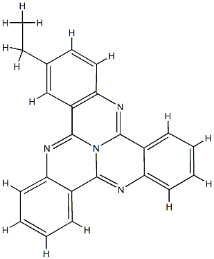 3-Ethyltricycloquinazoline Struktur
