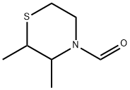 4-Thiomorpholinecarboxaldehyde, 2,3-dimethyl- (8CI,9CI) Structure