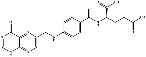 2-deaminofolic acid Structure