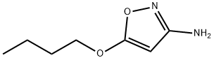 3-Isoxazolamine,5-butoxy-(9CI) Structure
