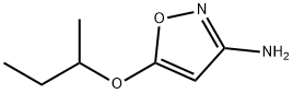 3-Isoxazolamine,5-(1-methylpropoxy)-(9CI) Structure