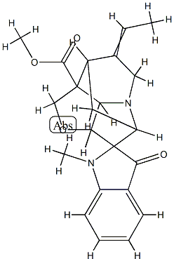 17-Deoxy-6β,17-epoxyvoachalotine pseudoindoxyl Structure