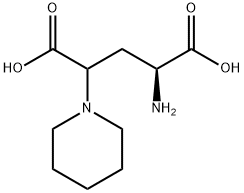 DL-Glutamic acid, 4-(1-piperidinyl)-, diastereomer A Structure