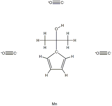 HYDROXYISOPROPYLCYCLOPENTADIENYLMANGANE& Structure