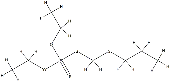 3309-68-0 diethoxy-(propylsulfanylmethylsulfanyl)-sulfanylidene-phosphorane