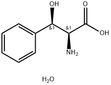 DL-THREO-3-PHENYLSERINE HYDRATE, 99 Structure