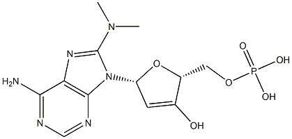 8-dimethylamino-cAMP Struktur
