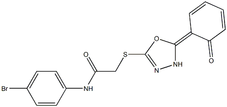 336180-02-0 N-(4-bromophenyl)-2-{[5-(2-hydroxyphenyl)-1,3,4-oxadiazol-2-yl]sulfanyl}acetamide