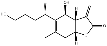 1,6-Dihydroxyeriolanolide Struktur