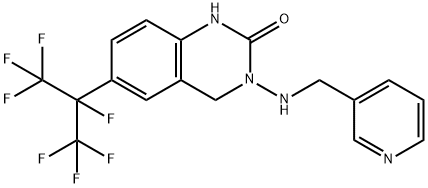 新喹唑啉(间二氮杂苯)代谢物B标准品,337457-78-0,结构式
