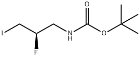 (R)-tert-butyl (2-fluoro-3-iodopropyl)carbamate(WXC05333) 化学構造式