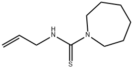 1H-Azepine-1-carbothioamide,hexahydro-N-2-propenyl-(9CI) Struktur