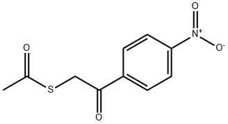 2-ACETYLTHIO-4'-NITROACETOPHENONE  97 Structure