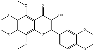 柚皮黄素, 35154-55-3, 结构式