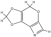 4H-1,3-Dioxolo[4,5]pyrano[3,2-b]azete  (9CI) Structure