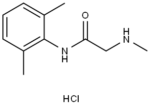 利多卡因杂质 结构式