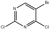 5-Bromo-2,4-dichloropyrimidine Struktur
