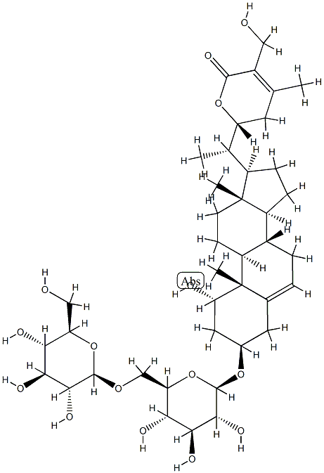 ウィタノシドIV 化学構造式