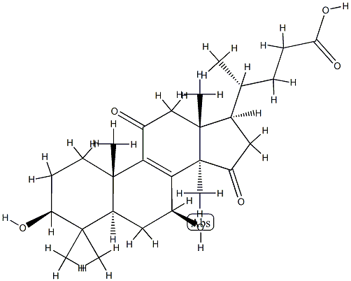lucidenic acid N 化学構造式