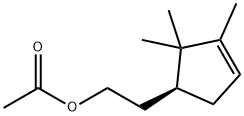 (S)-2,2,3-trimethylcyclopent-3-ene-1-ethyl acetate Structure