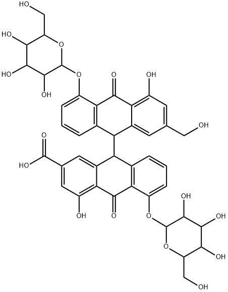 Sennoside C Structure
