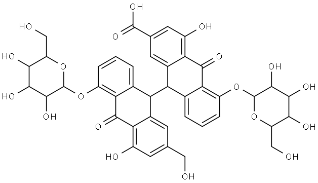 番泻苷C 结构式