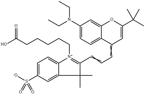 荧光红 HFG 结构式