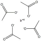 乙酸铱, 37598-27-9, 结构式
